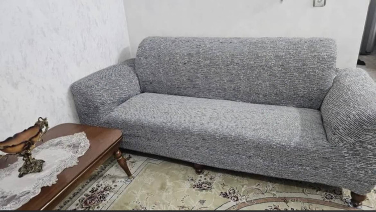 روکش مبل کشی ترک ٨نفره استیل