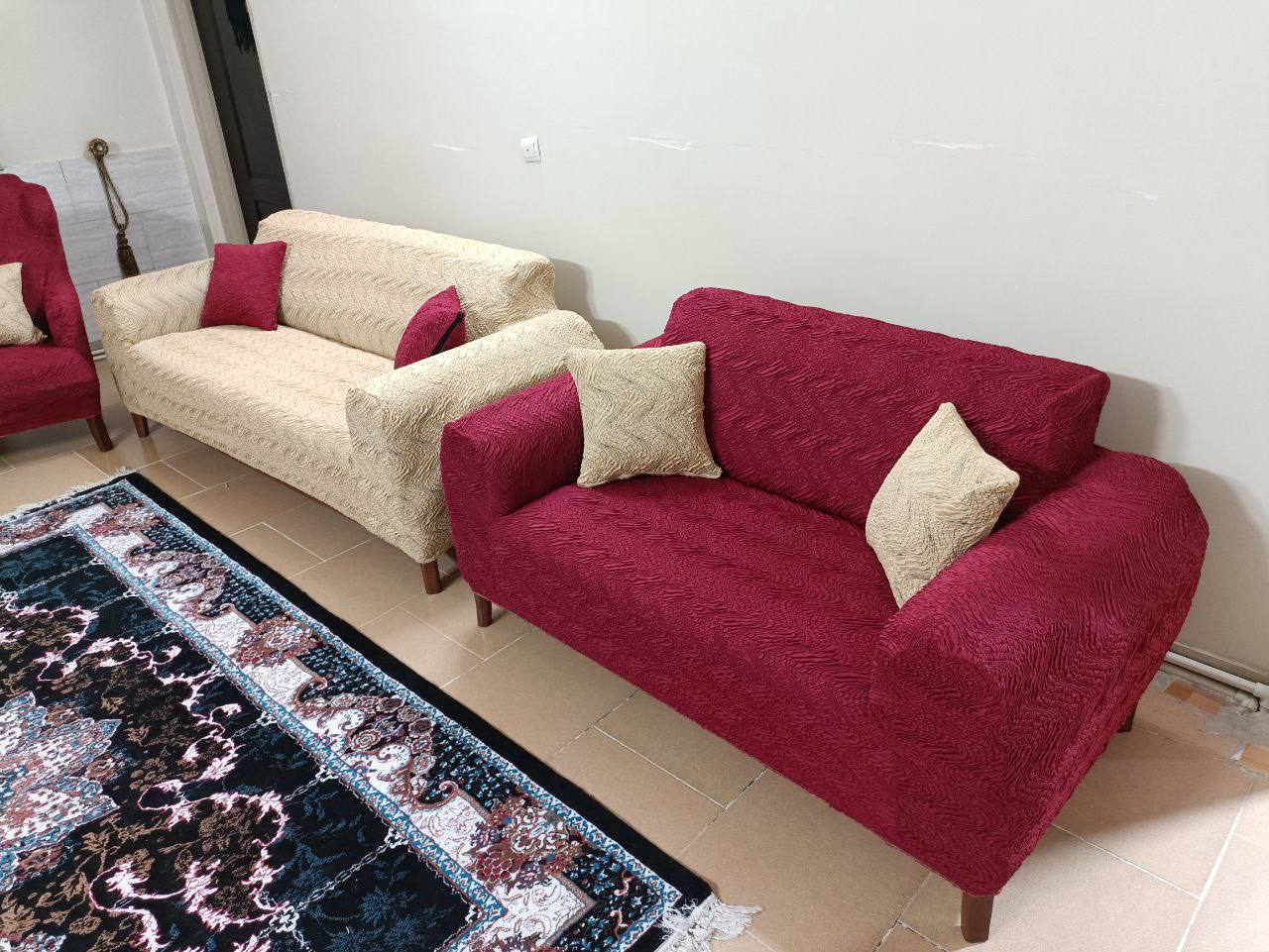 پیراهن کاورمبل ۷ نفره استیل